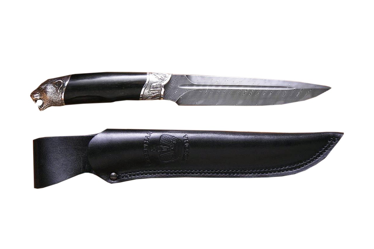 Нож Северная Корона Пума дамасская сталь - фото 1