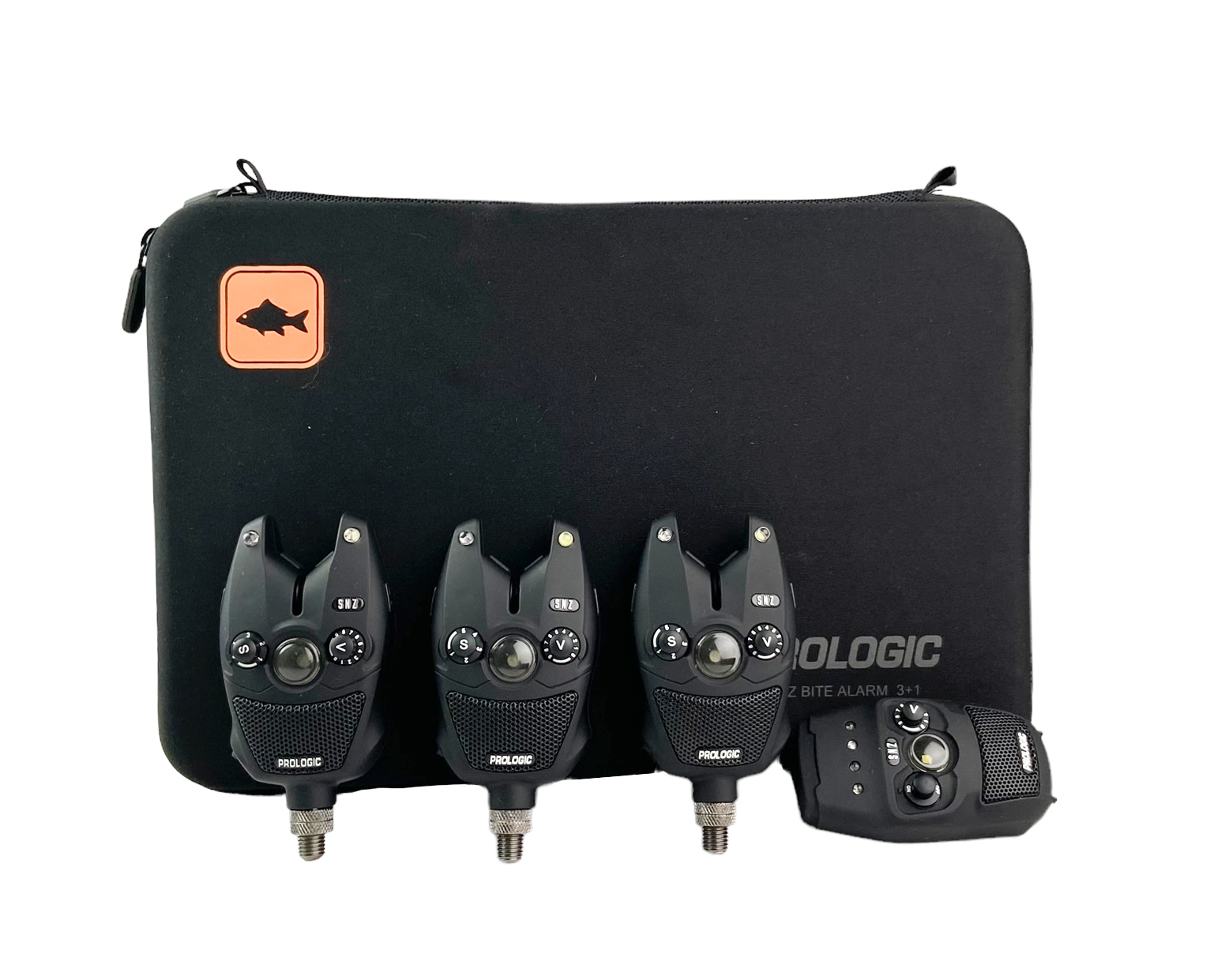 Набор сигнализаторов Prologic SNZ Bite Alarm Kit 3+1 - фото 1
