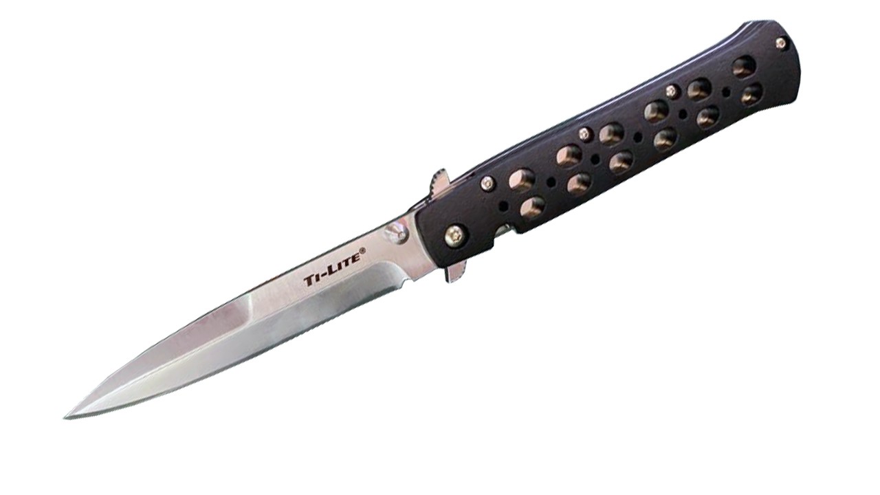 Нож Cold Steel Ti-Lite 4&quot; складной рукоять zytel сталь AUS8A - фото 1