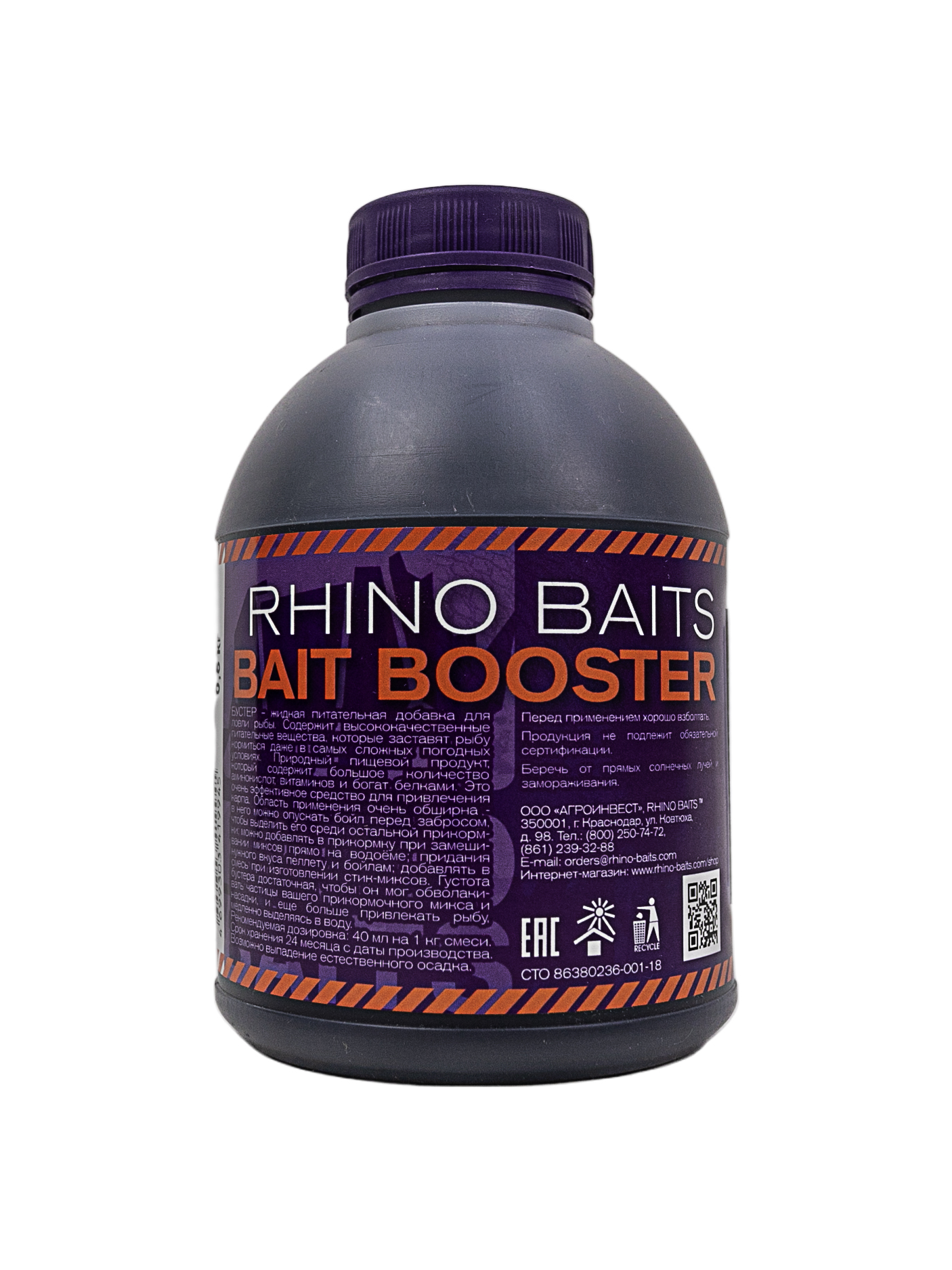 Ликвид Rhino Baits complex F8 витаминно-аминокислотная добавка 500мл купить в интернет-магазине Huntworld.ru