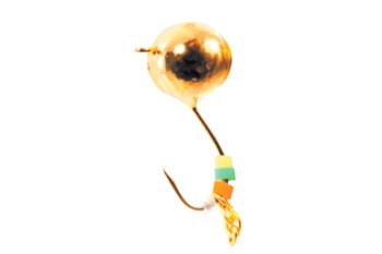 Мормышка Ecopro Дробинка с ушком гальваника+цепочка цв.705 3мм 1/5 - фото 1