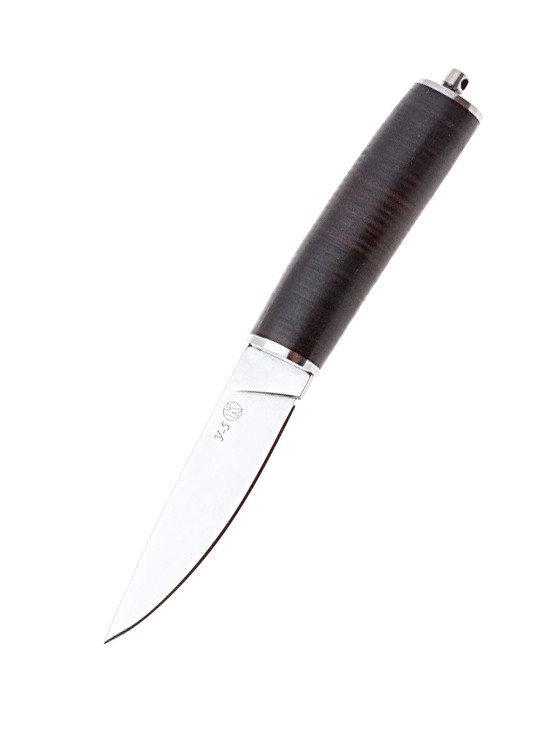 Нож Кизляр У-5 разделочный рукоять кожа - фото 1