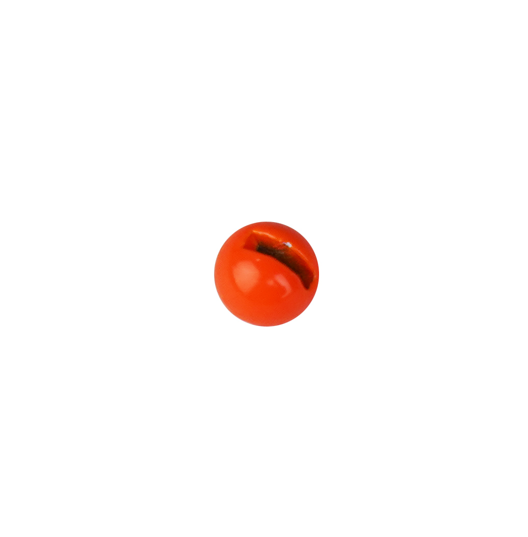 Бусина УЛОВКА с вырезом вольфрам 0,71гр 4,6мм оранжевый fluo уп.5шт - фото 1