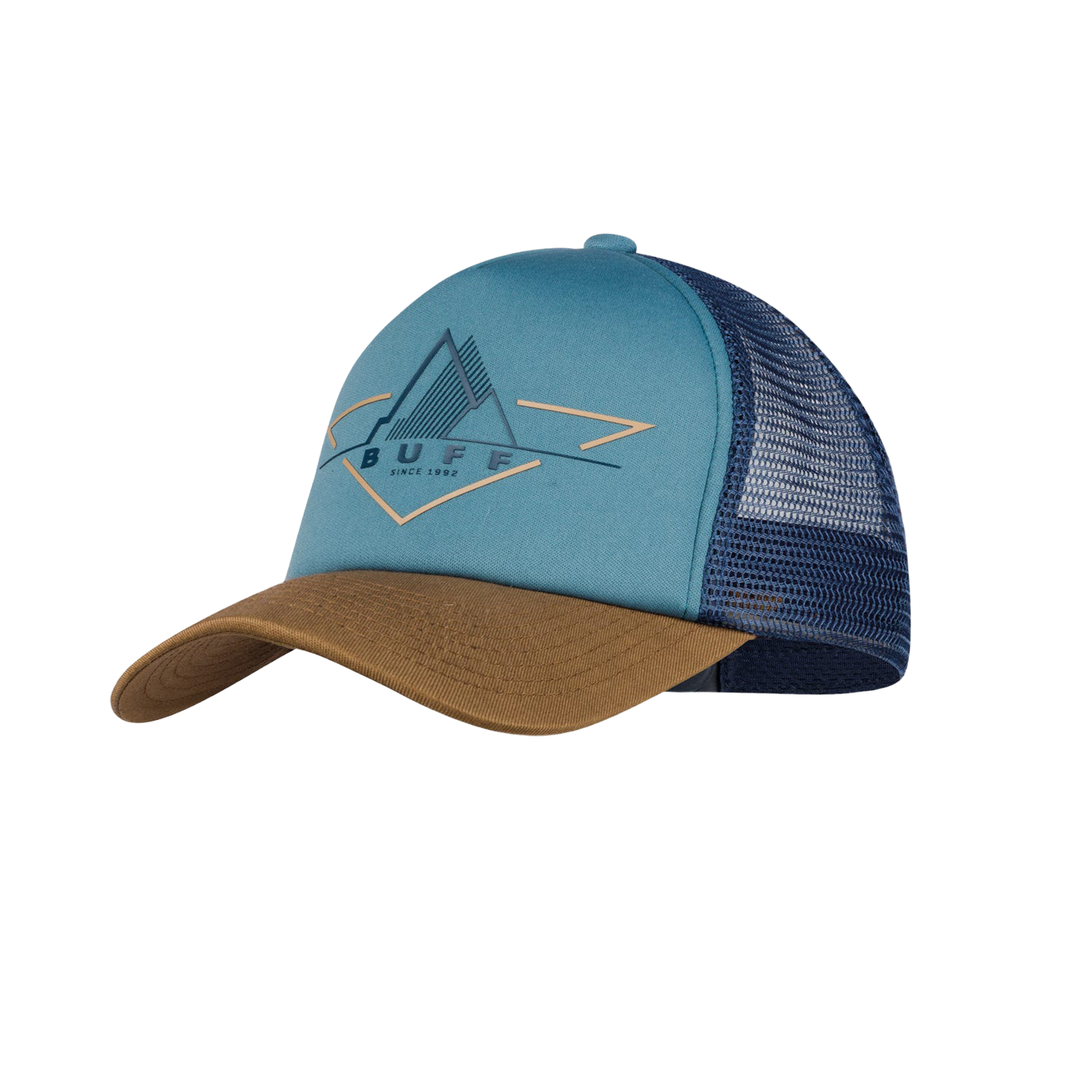 Кепка Buff Trucker Brak Stone blue - фото 1