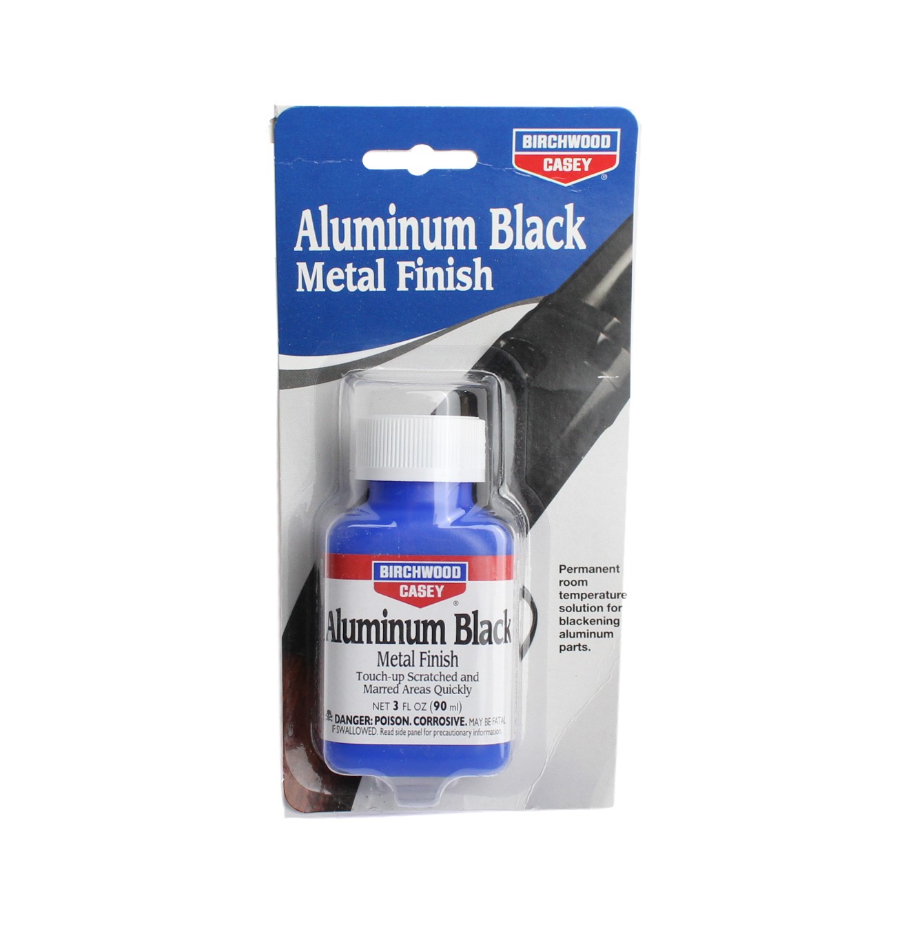 Средство для воронения алюминия Birchwood Сasey Aluminum black 90мл. - фото 1