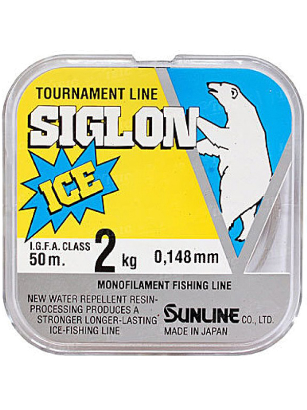 Леска Sunline Siglon ice clear 50м 0,148мм - фото 1