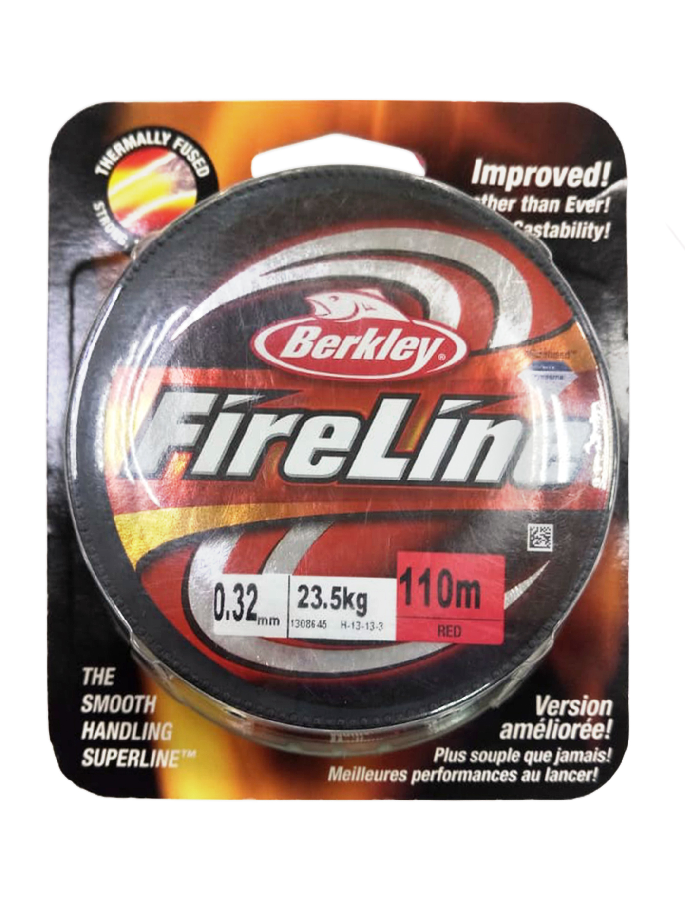 Шнур Berkley Fireline crystal red 110м 0,32мм - фото 1