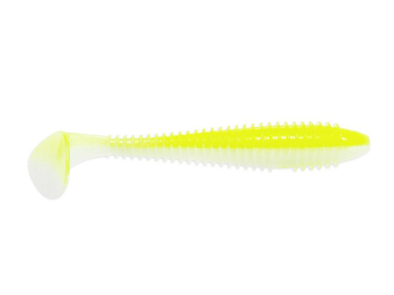 Приманка Keitech виброхвост Swing impact fat 2,8" Chartreuse Shad - фото 1