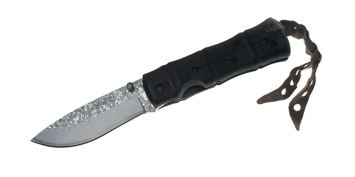 Нож G. Sakai Bosen Furinkazan складной клинок 8.5 см сталь д - фото 1
