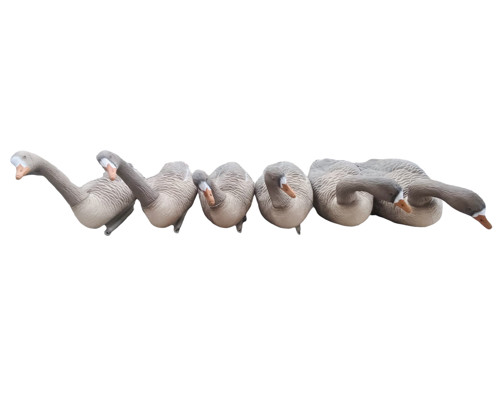 Подсадной гусь Oscar Decoys Floater Speckbelly Goose  белолобый плавающий мягкий - фото 1