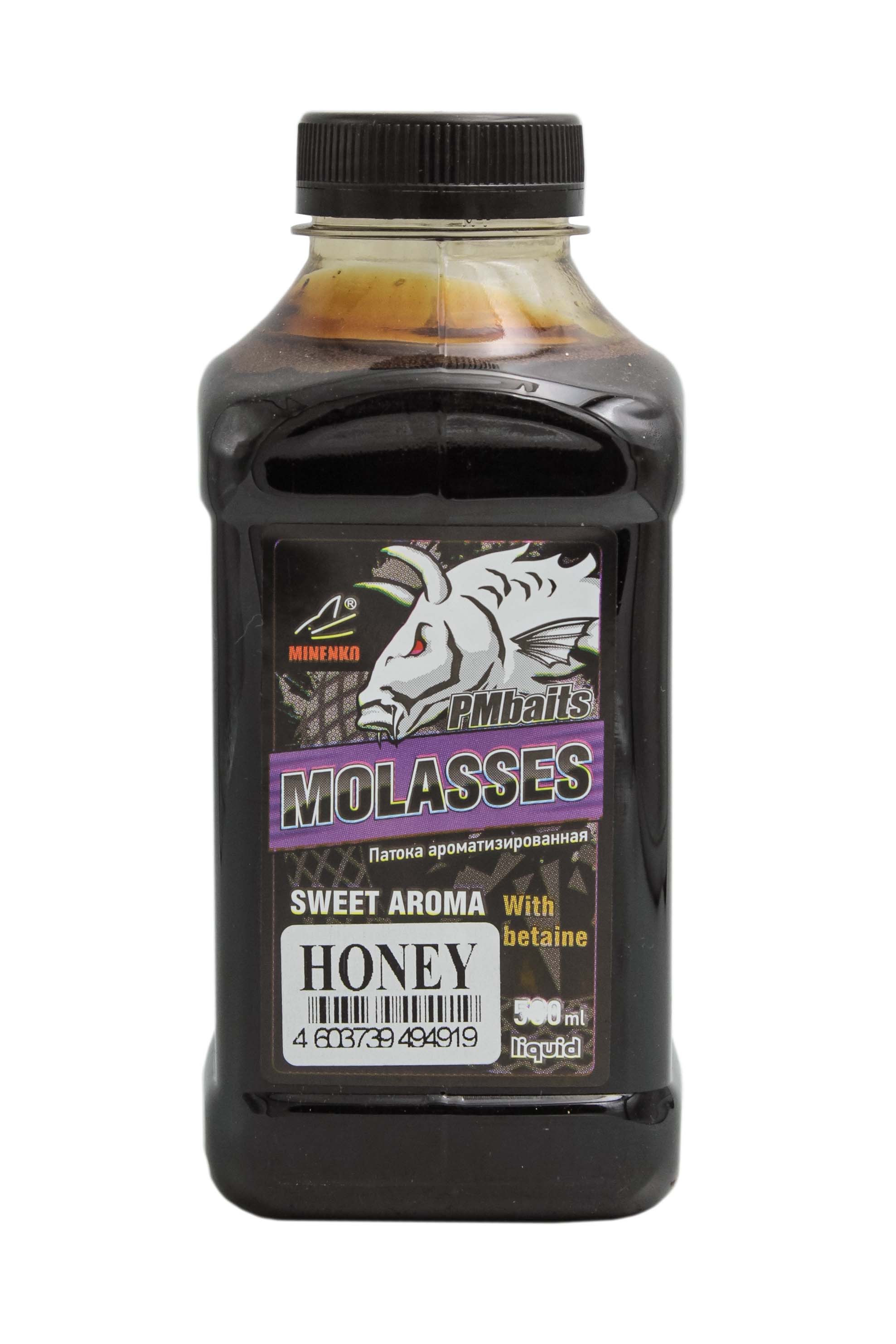 Ликвид MINENKO PMbaits ML 0,5л Honey мед - фото 1