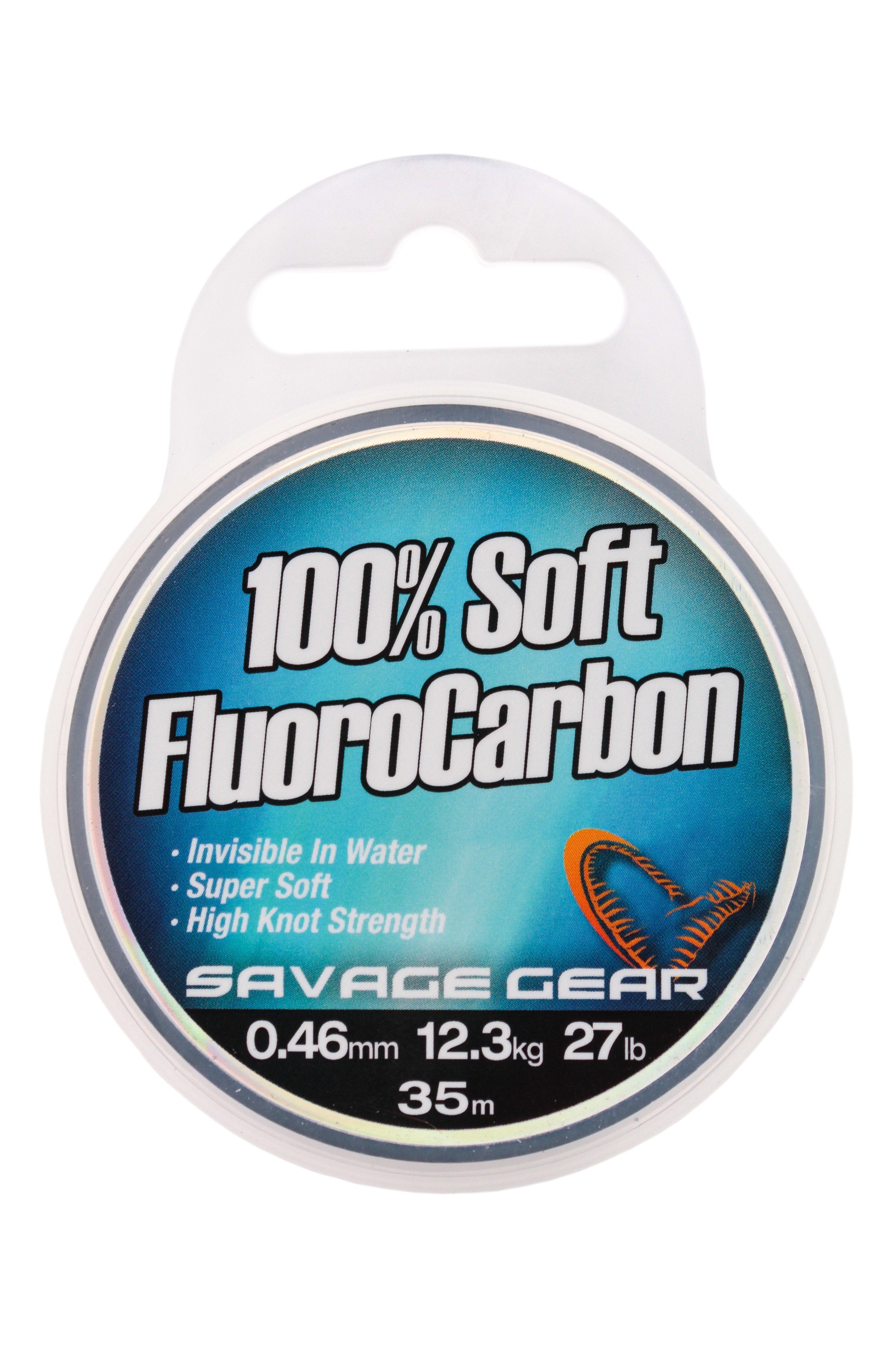 Леска Savage Gear Soft Fluoro Carbon 0.46мм 35м 27lb 12.3кг - фото 1