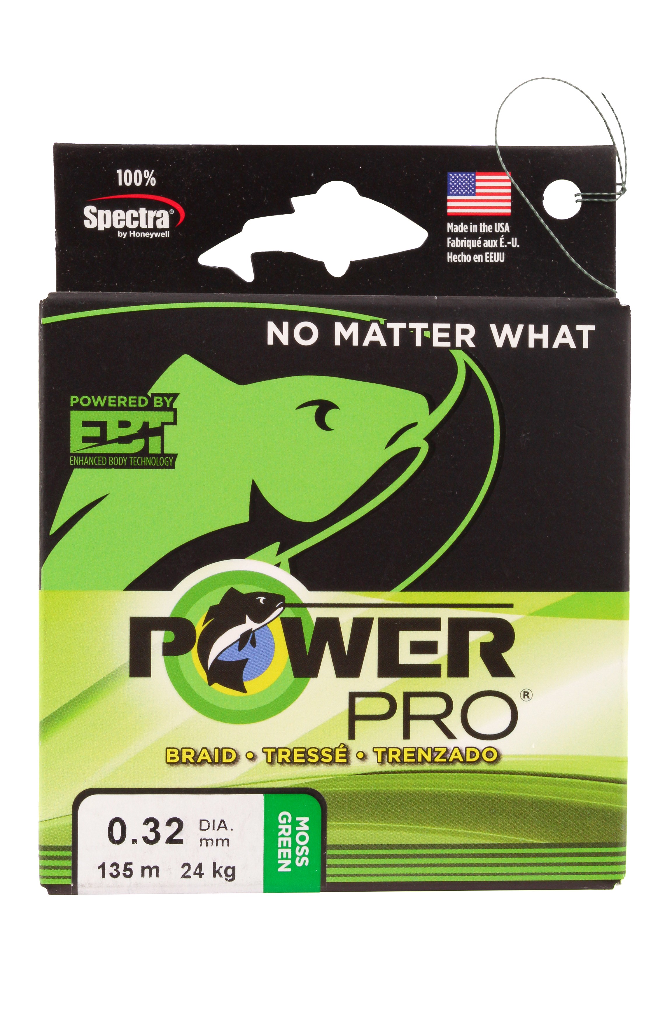 Шнур Power Pro 135м 0,32мм moss green - фото 1