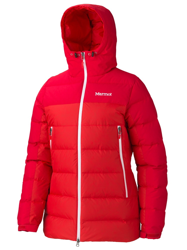 Куртка Marmot Wm`s Mountain down cherry tomato team red  - фото 1