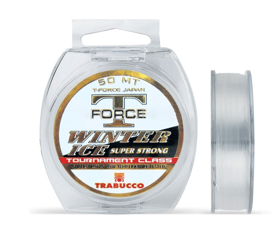 Леска Trabucco T-force winter ice 25м 0,128мм - фото 1