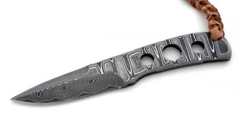 Нож G. Sakai Tei-En C31 фикс. клинок сталь VG-10 дамаск  - фото 1