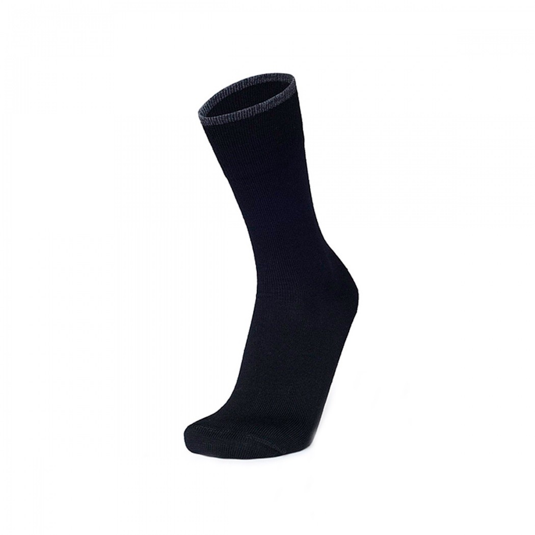 Носки Norveg Dry Feet черный с серой полосой - фото 1