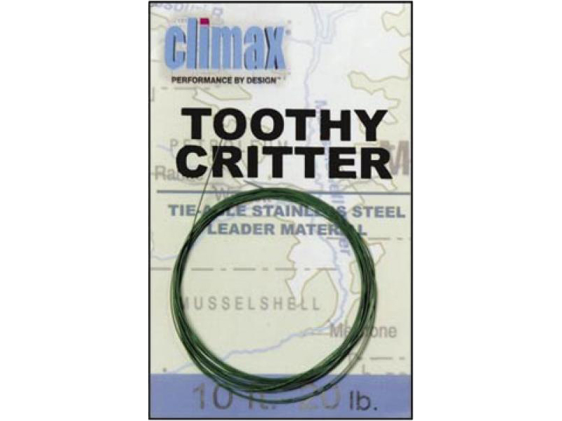 Поводочный материал Climax Toothy critter 0,36мм 6,8кг 15lbs - фото 1