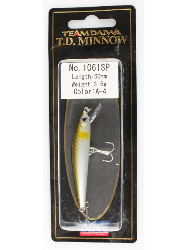 Воблер Daiwa TD Minnow 1061 SP A-4  - фото 1