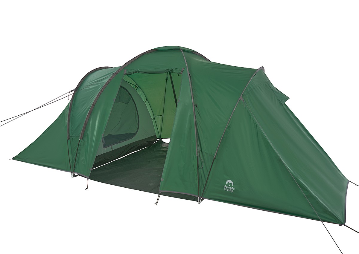 Палатка Jungle Camp Toledo Twin 6 зеленый - фото 1