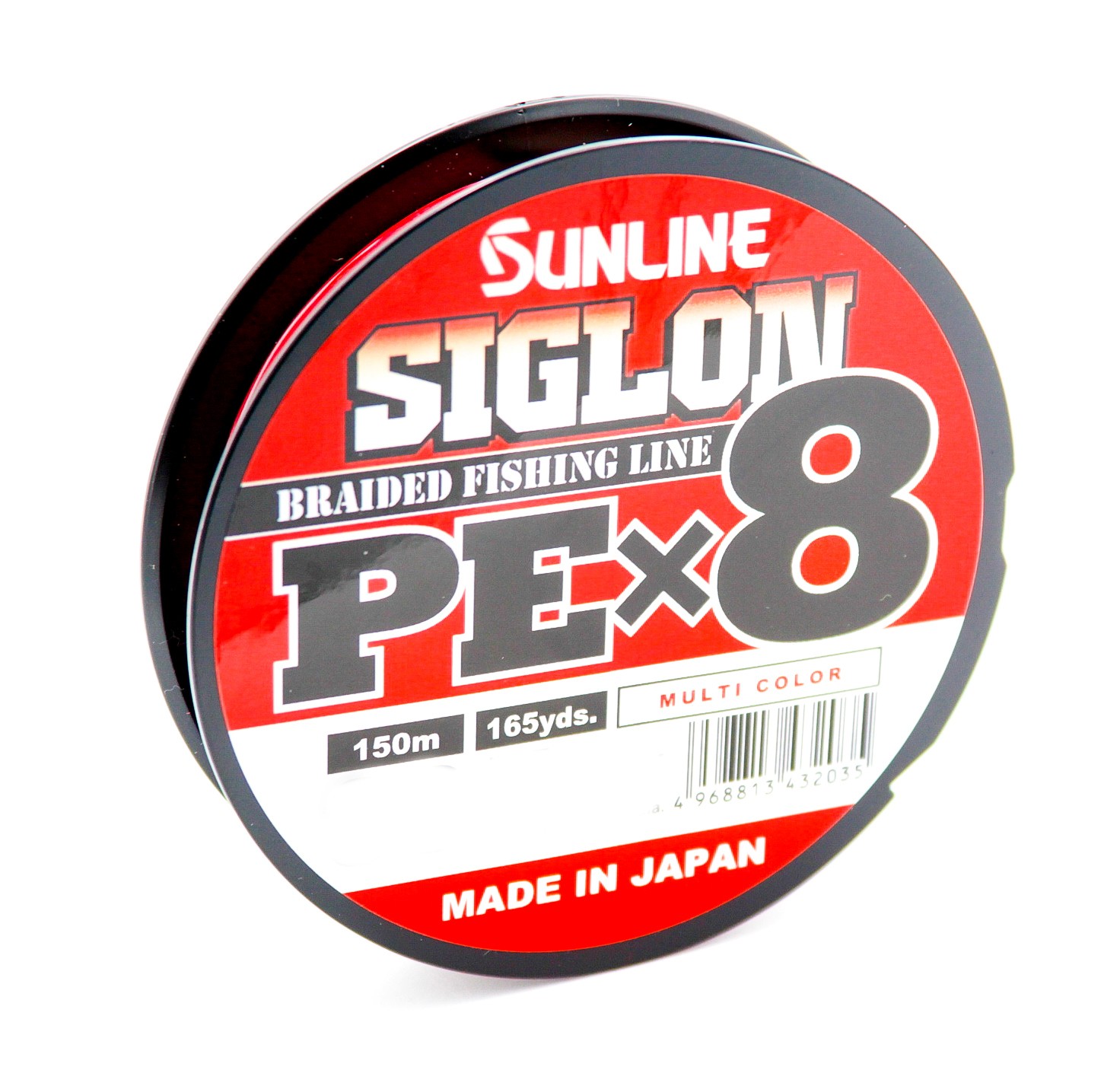 Шнур Sunline Siglon PEх8 multicolor 150м 0,8 12lb - фото 1