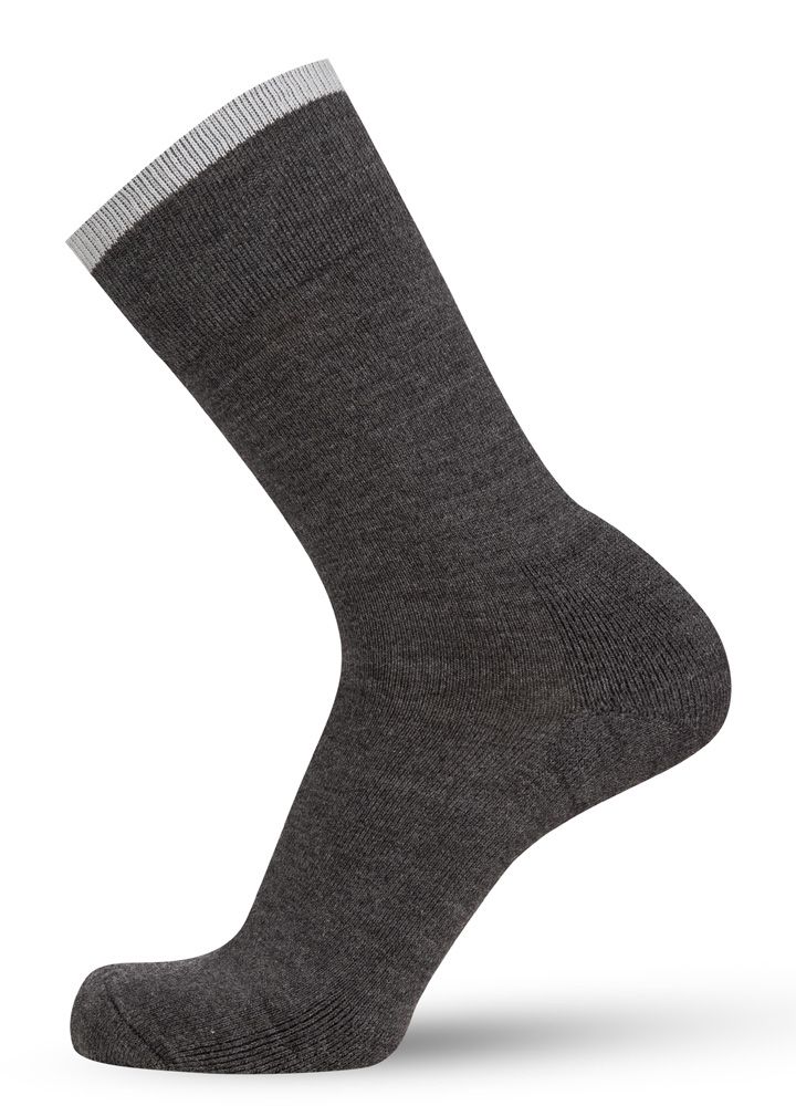 Носки Norveg Thermo heat темно-серый меланж - фото 1