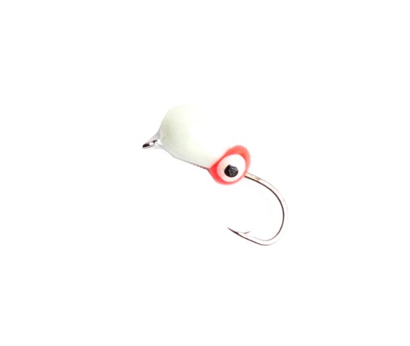 Мормышка Lumicom Капля с ушком вольф обмазка-жучок 4,0мм P - фото 1