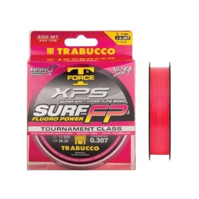 Леска Trabucco T-force XPS surf fluoro power 300м 0.355мм - фото 1
