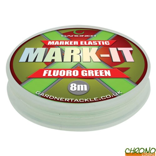 Маркерная нить Gardner marker elastic fluoro green 8м - фото 1