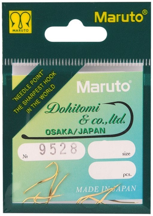 Крючки Maruto 9528 Go №9 8шт - фото 1