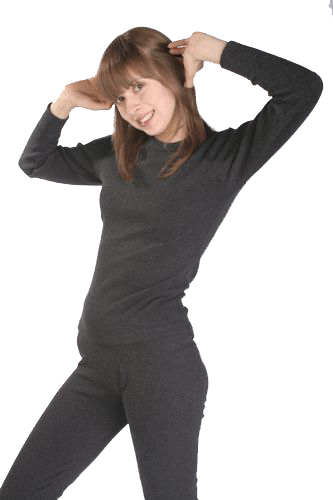 Термобелье Guahoo Comfort heavy рубашка темно-серый меланж - фото 1