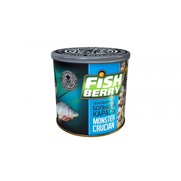 Консервированная зерновая смесь Fish Berry Попова карась анис 430мл - фото 1