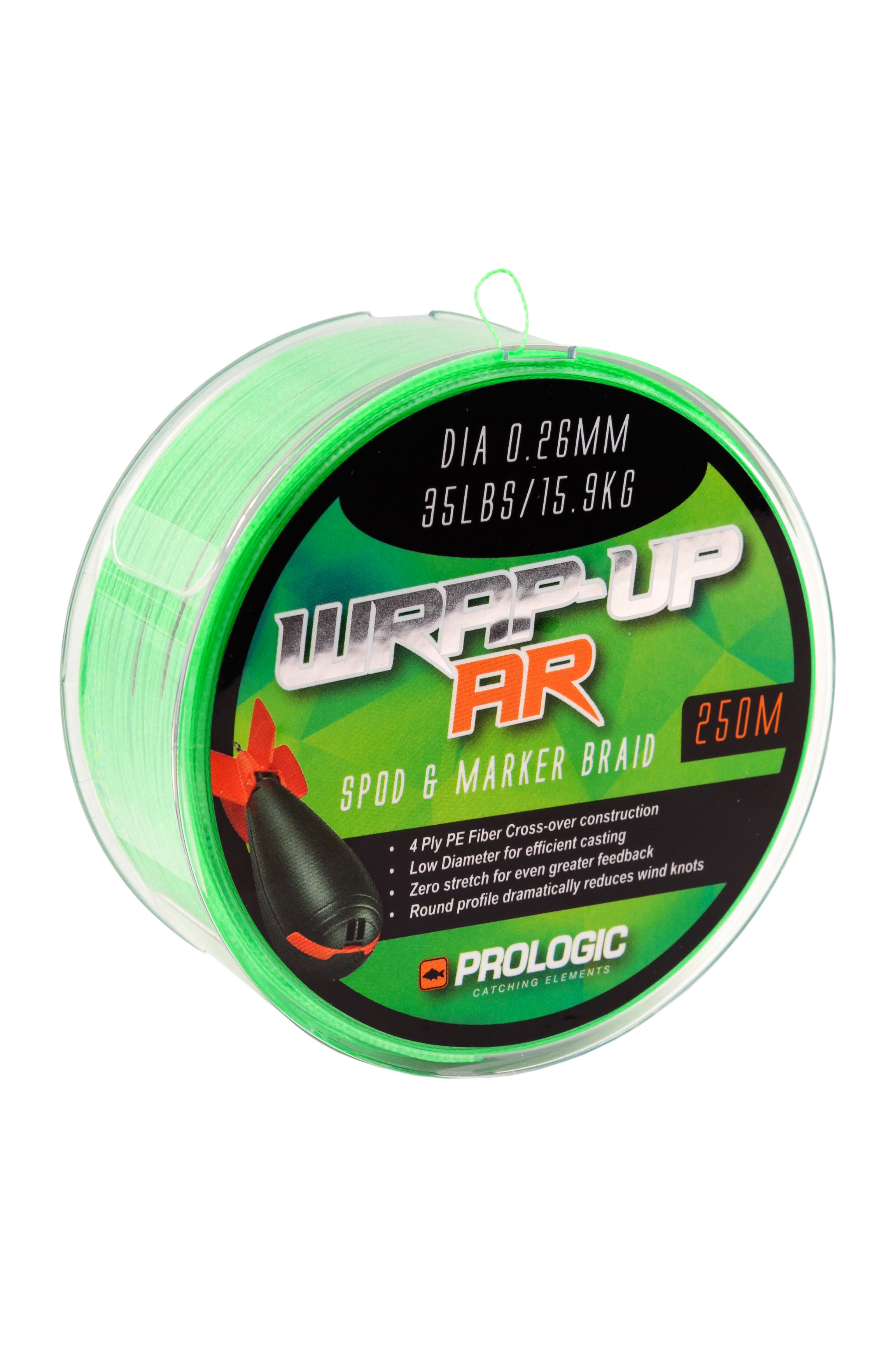 Шнур Prologic Wrap-Up AR Spod Marker Braid 0.26мм 15,9кг 35lbs 250м - фото 1