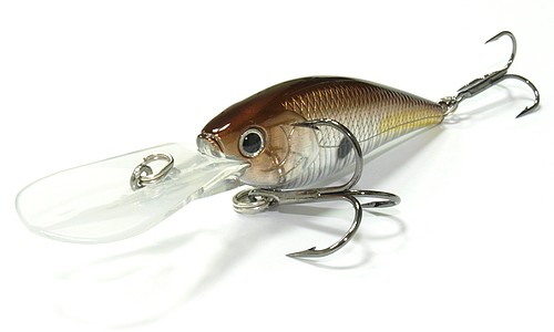 Воблер Lucky Craft Slim shad D9 809 brownie - фото 1