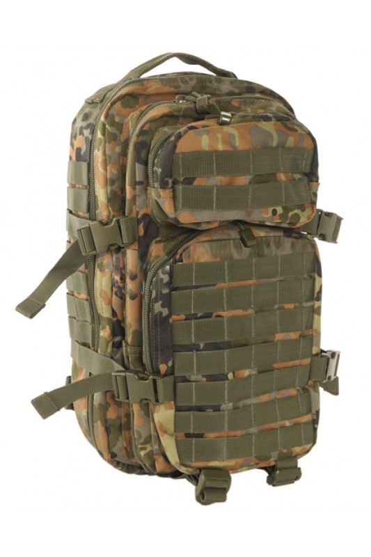 Рюкзак Mil-tec US Assault Pack SM flecktarn - фото 1