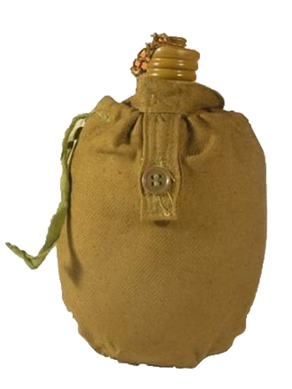 Фляга Армейская с чехлом с хранения - фото 1