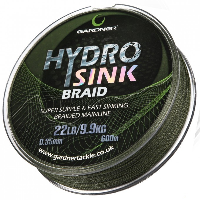 Шнур Gardner hydro-sink braid 200м 0,35мм 22lb - фото 1