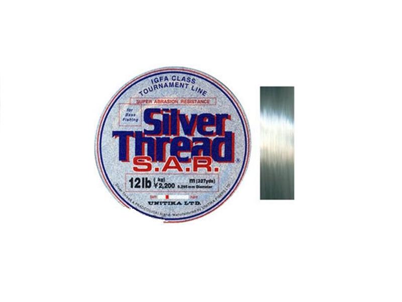Леска Unitika Silver thread S.A.R. 300м 0,440мм 7-15кг  - фото 1