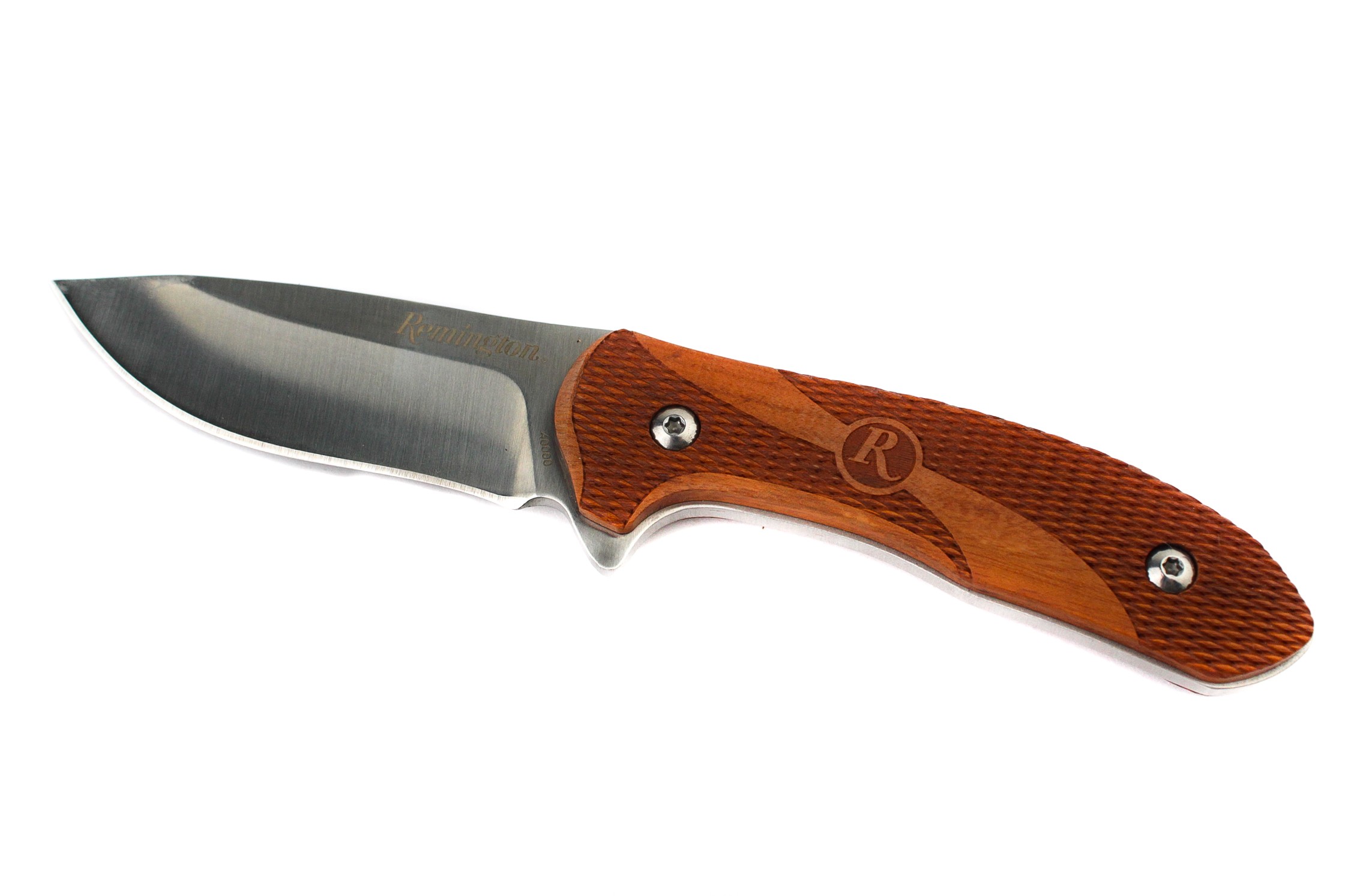 Нож Buck Remington Fixed 7.4 wood handle фикс клинок 420J2 дерево - фото 1