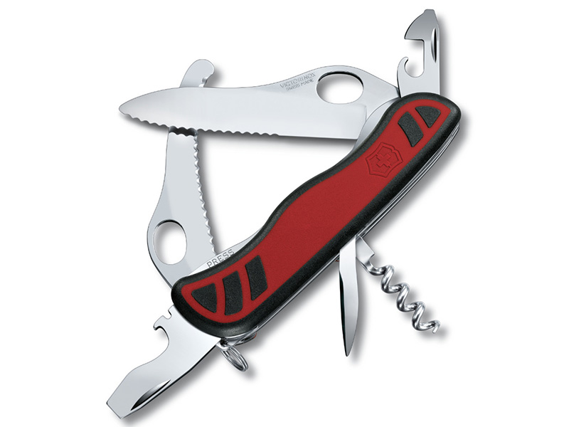 Нож Victorinox Dual Pro красно-черный - фото 1