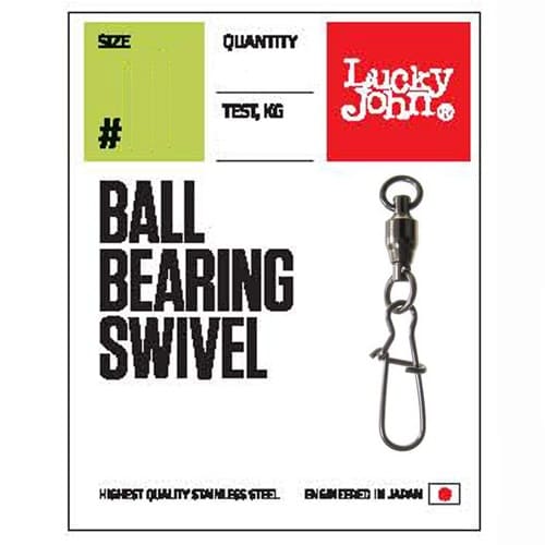 Вертлюг Lucky John Ball Bearing Swivel 000 - фото 1