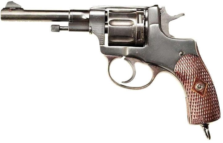 Револьвер Наган охолощенный 10х24 - фото 1