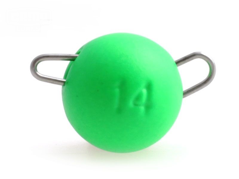 Груз Camo Tungsten Flexible Head чебурашка - Lime Chart 8гр 2 шт - фото 1