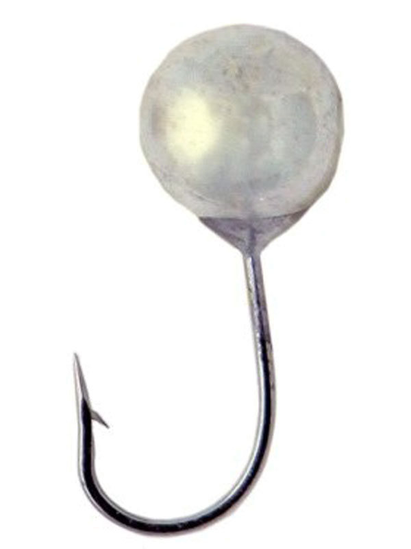 Мормышка Lumicom Дробинка вольф с отв 3,0мм Ag 1/10 - фото 1