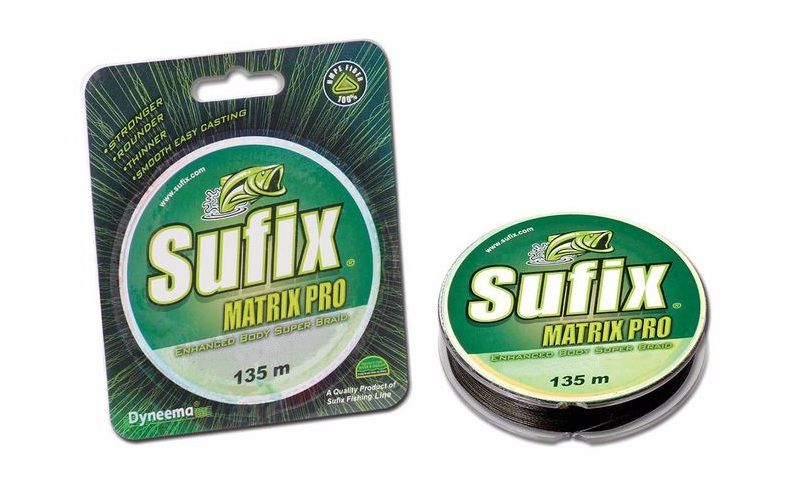 Шнур Sufix Matrix pro green 135м 0,18мм  - фото 1