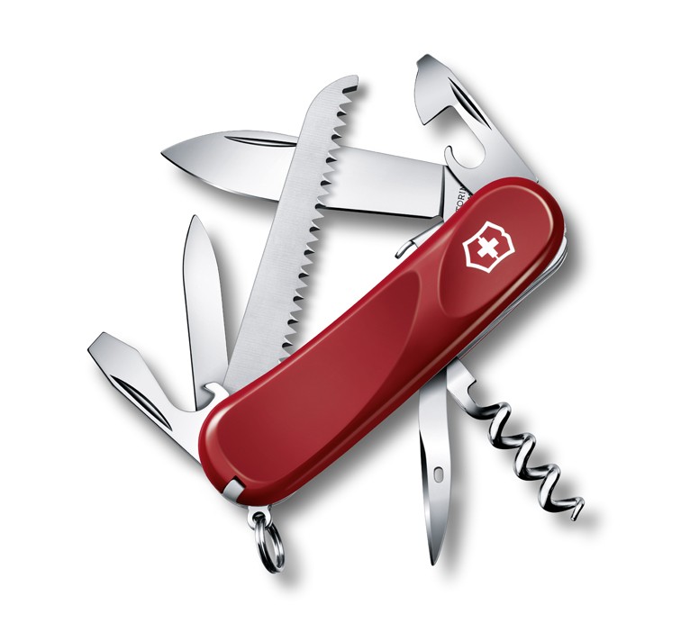 Нож Victorinox Evolution S13 85мм 14 функций красный - фото 1