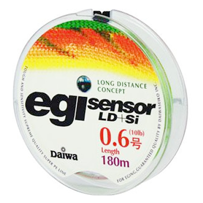 Шнур Daiwa EGI sensor LD+Si 120м 0,60мм - фото 1