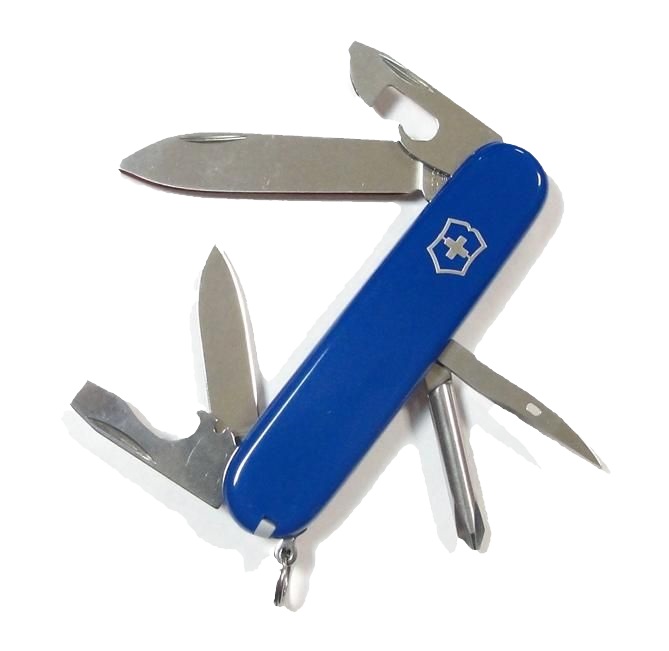 Нож Victorinox Tinker 91мм 12 функций синий - фото 1