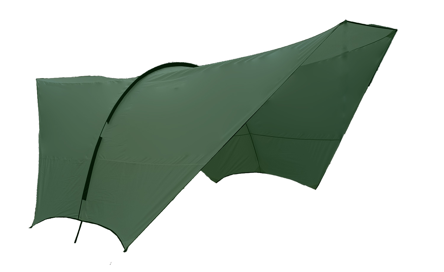 Тент Talberg MAKHAON TENT автомобильный зеленый - фото 1