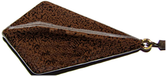 Груз УЛОВКА карповый Стелс 128гр коричневый и черный ил - фото 1